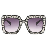 (6 PACK) Rhinestones Wholesale Sunglasses Women 2022 M121014 - Bulk Sunglasses Wholesale